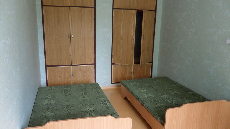 AAS Training facility accommodation - newly refurbished bedroom